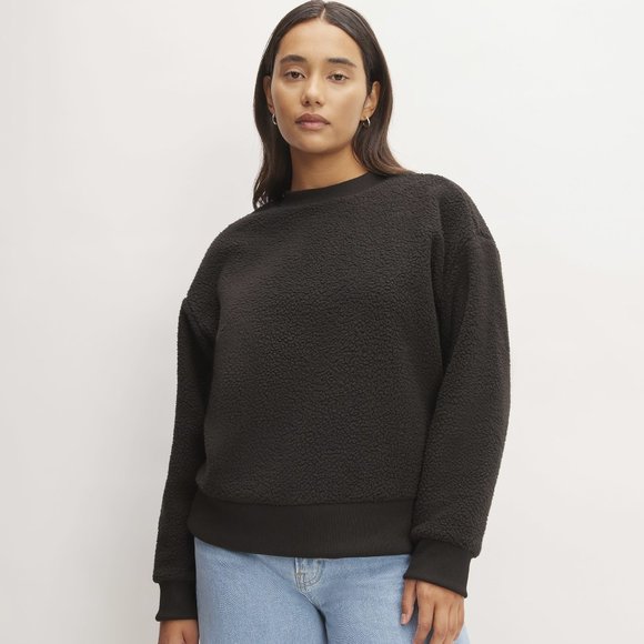 Everlane Sweaters - Everlane The Fleece Oversized Crew